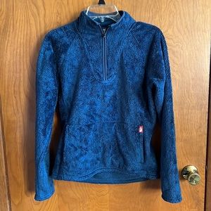 The North Face hi-pile fleece pullover size small